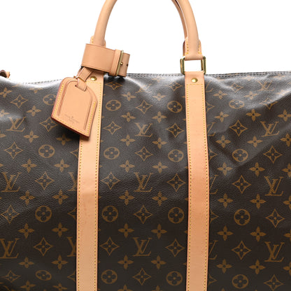 Louis Vuitton Monogram Keepall Bandouliere 55 7 of 15
