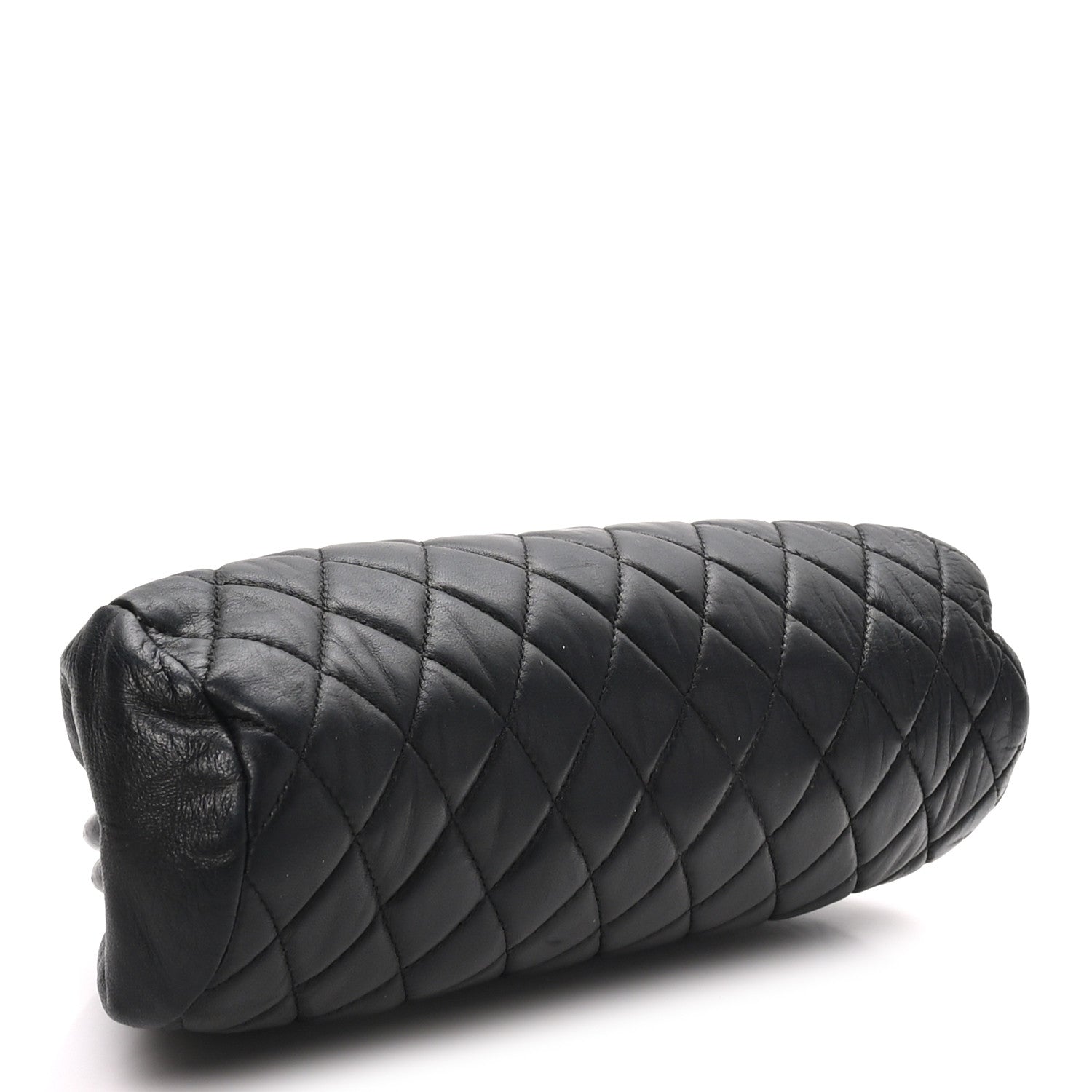 Chanel Lambskin Quilted Timeless Clutch Black 4 of 7