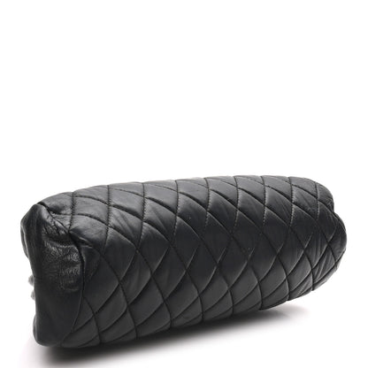 Chanel Lambskin Quilted Timeless Clutch Black 4 of 7