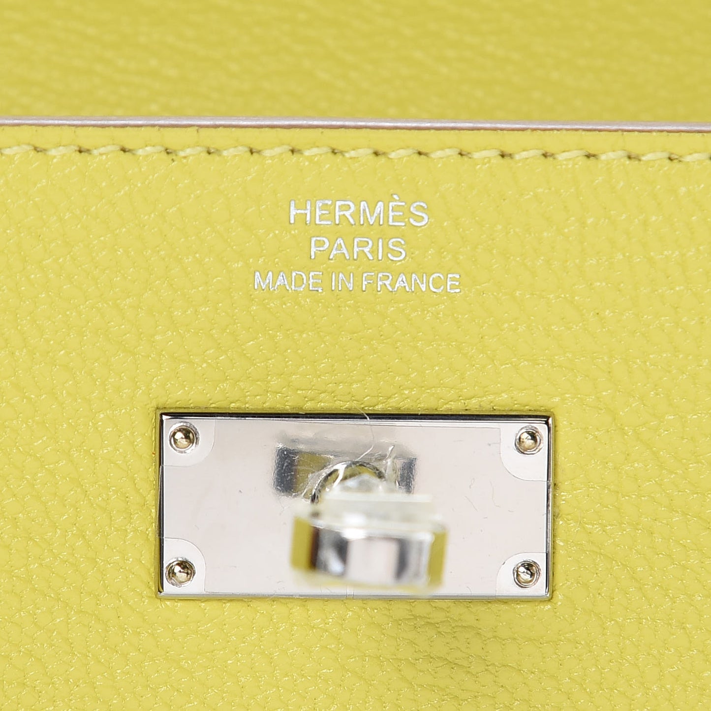 Chevre Mysore Kelly Longue Wallet Lime