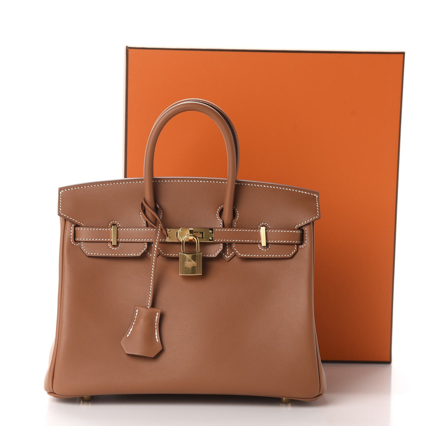 Veau Jonathan Birkin 25 Gold