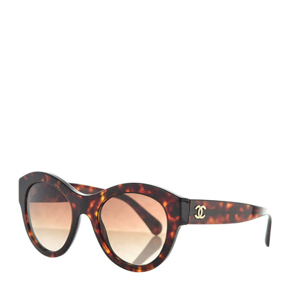 Chanel Acetate Butterfly Sunglasses 5371 Tortoise 1 of 8
