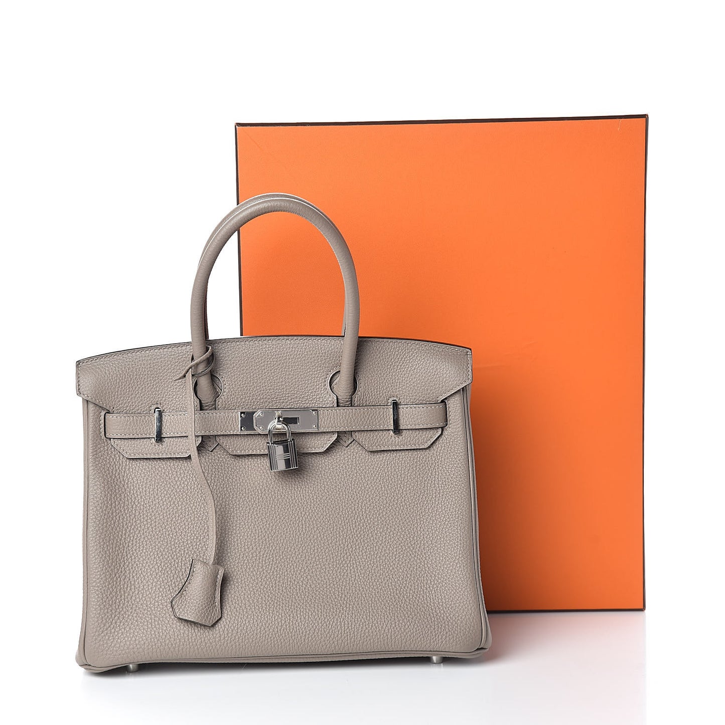 Togo Birkin 30 Gris Asphalte