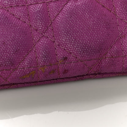 Christian Dior Coated Canvas Cannage Panarea Pouch Purple 16 of 16