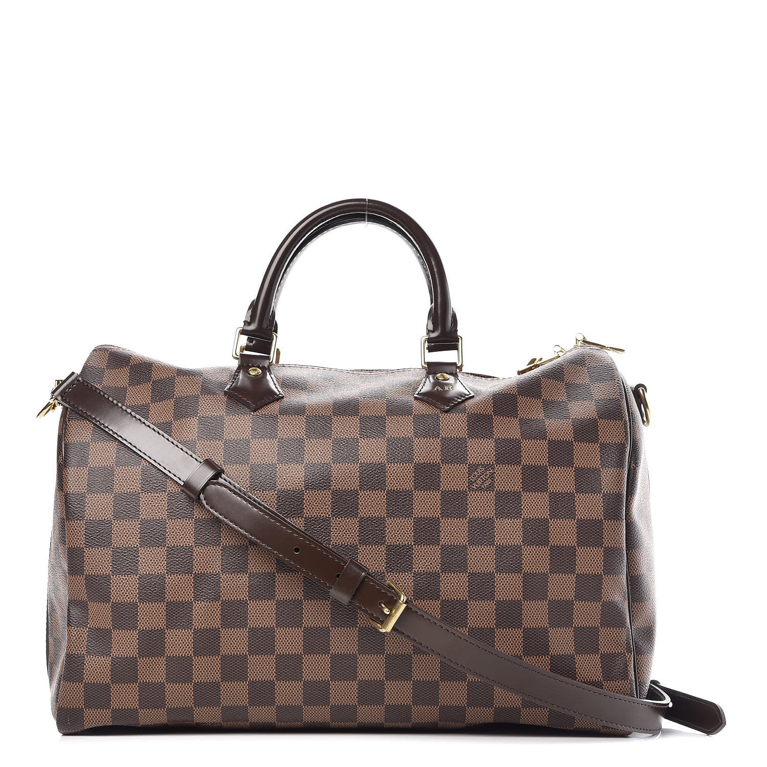 Louis Vuitton Damier Ebene Speedy Bandouliere 35 1 of 18