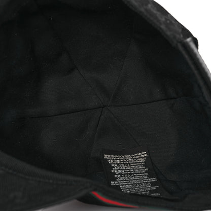 Gucci Monogram Web Baseball Hat XS Black 6 of 11
