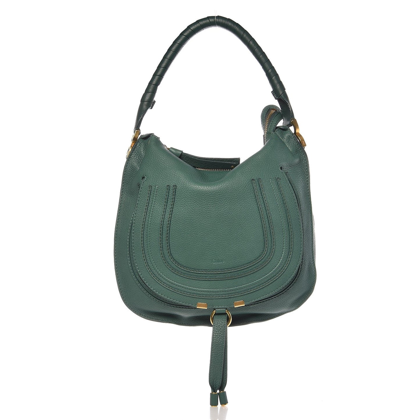 Calfskin Medium Marcie Hobo Eucalyptus