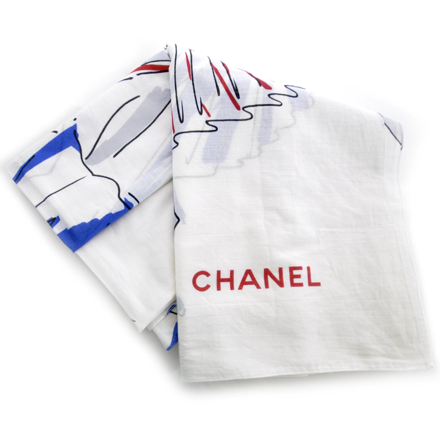 Chanel Cotton Resort Scarf 3 of 7