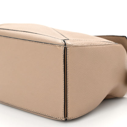 Loewe Grained Calfskin Small Puzzle Bag Sand Mink 10 of 10