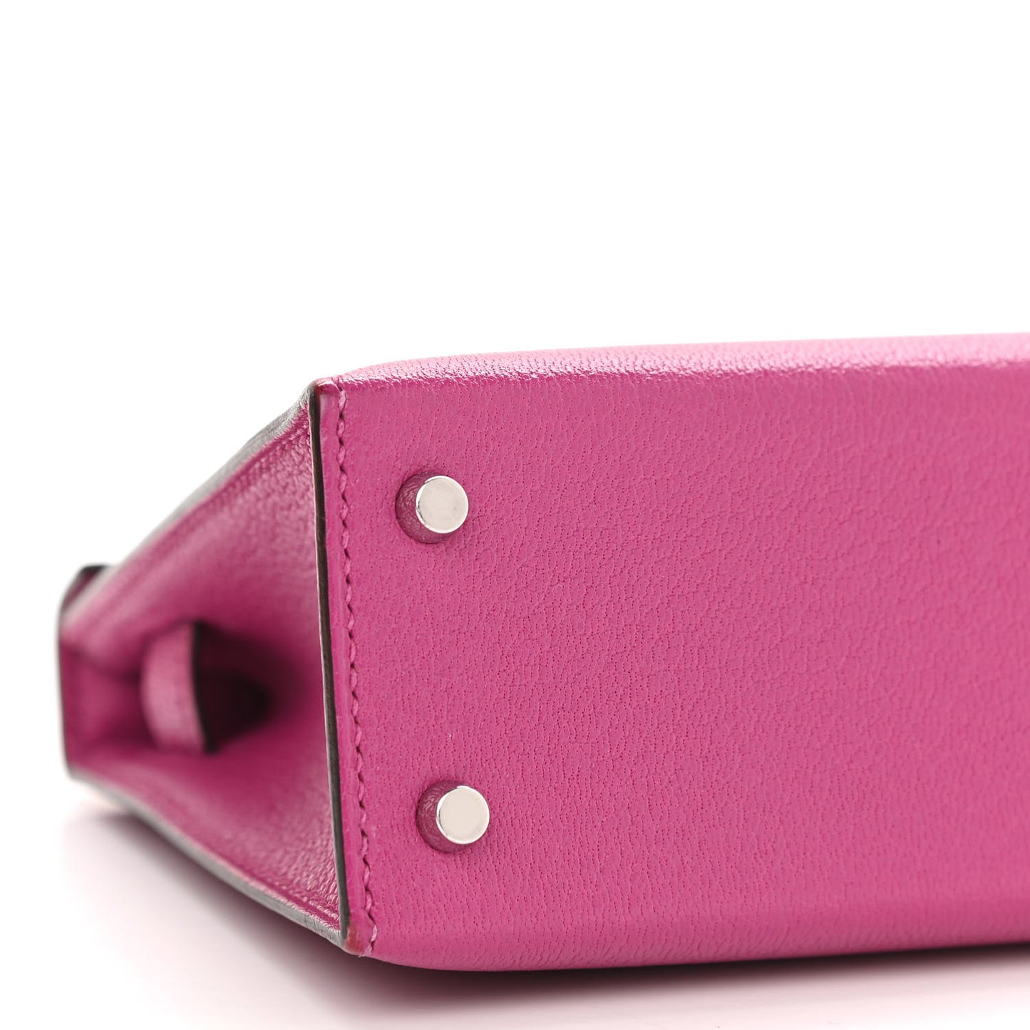 Chevre Mysore Mini Kelly Sellier 20 Rose Pourpre