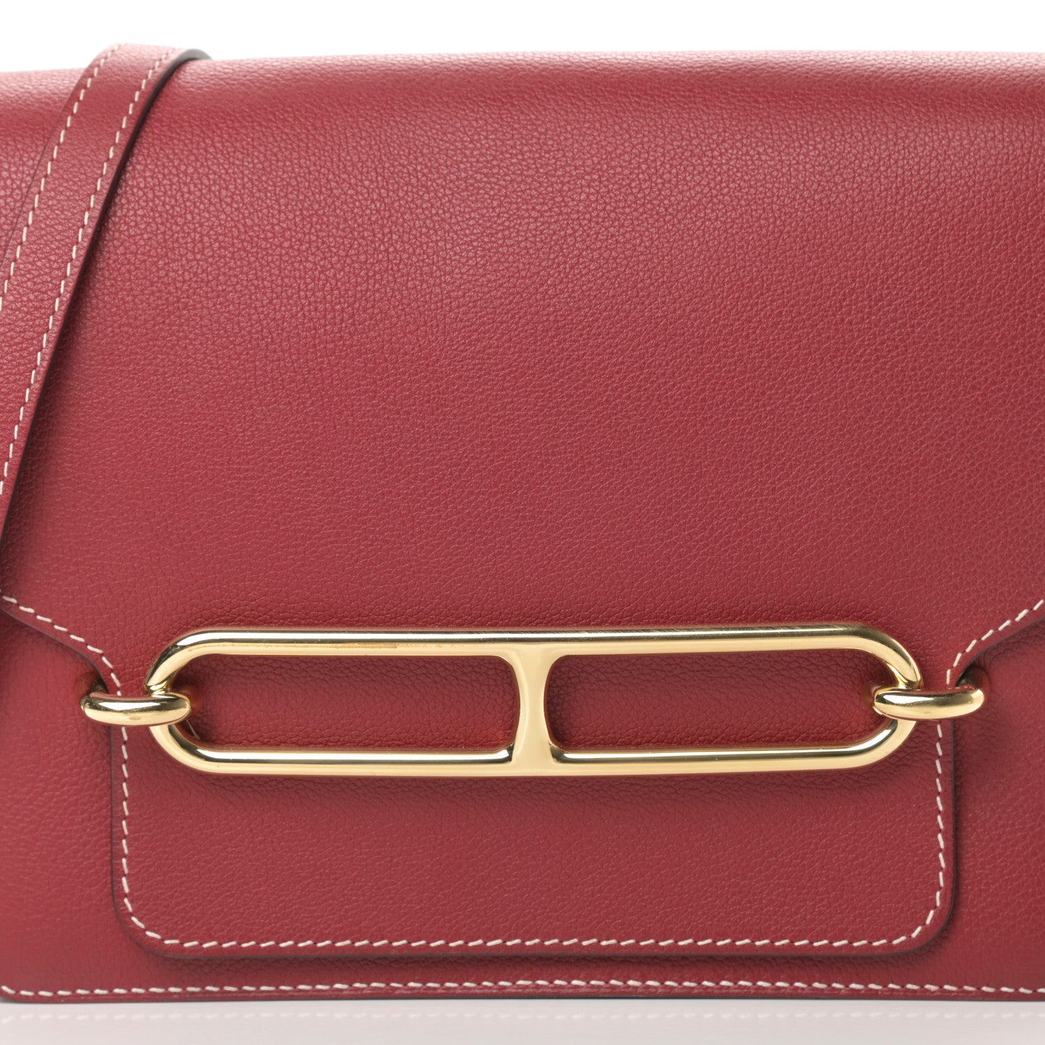 Hermes Evercolor Sac Roulis 23 Rouge Grenat 8 of 10