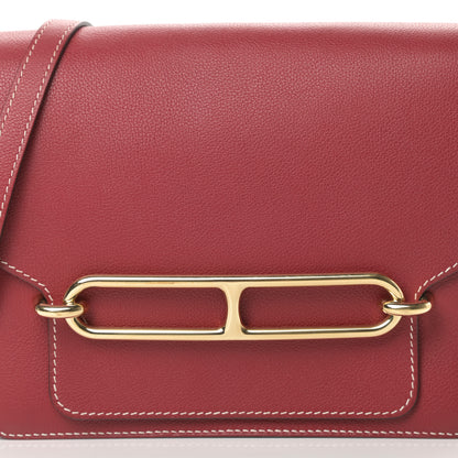 Hermes Evercolor Sac Roulis 23 Rouge Grenat 8 of 10