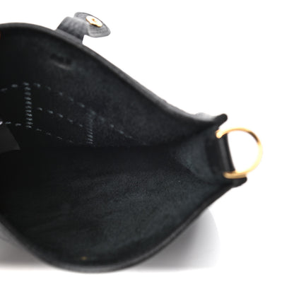 Hermes Taurillon Clemence Evelyne TPM Black 4 of 4