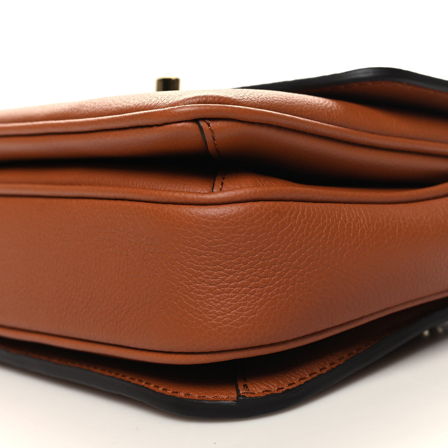 Louis Vuitton Grained Calfskin Lockme Oxford Cognac 10 of 10