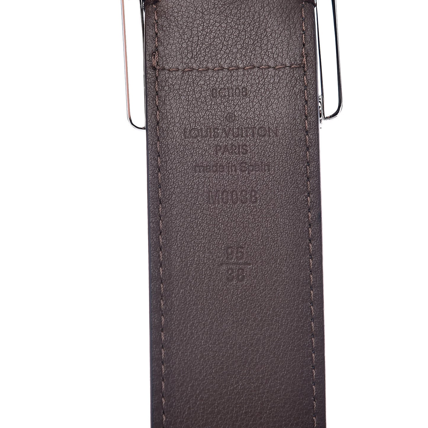 Monogram Macassar Mens Reverso 40mm 95 38 Belt