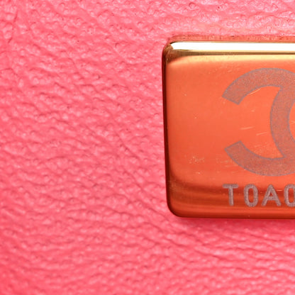 Chanel Lambskin Quilted Mini Square Flap Pink 7 of 7