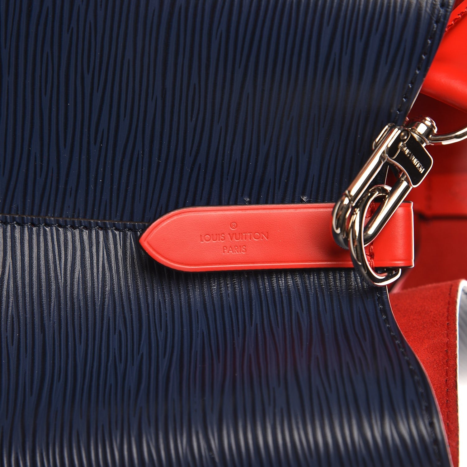 Louis Vuitton Epi Neonoe Indigo Coquelicot 7 of 7