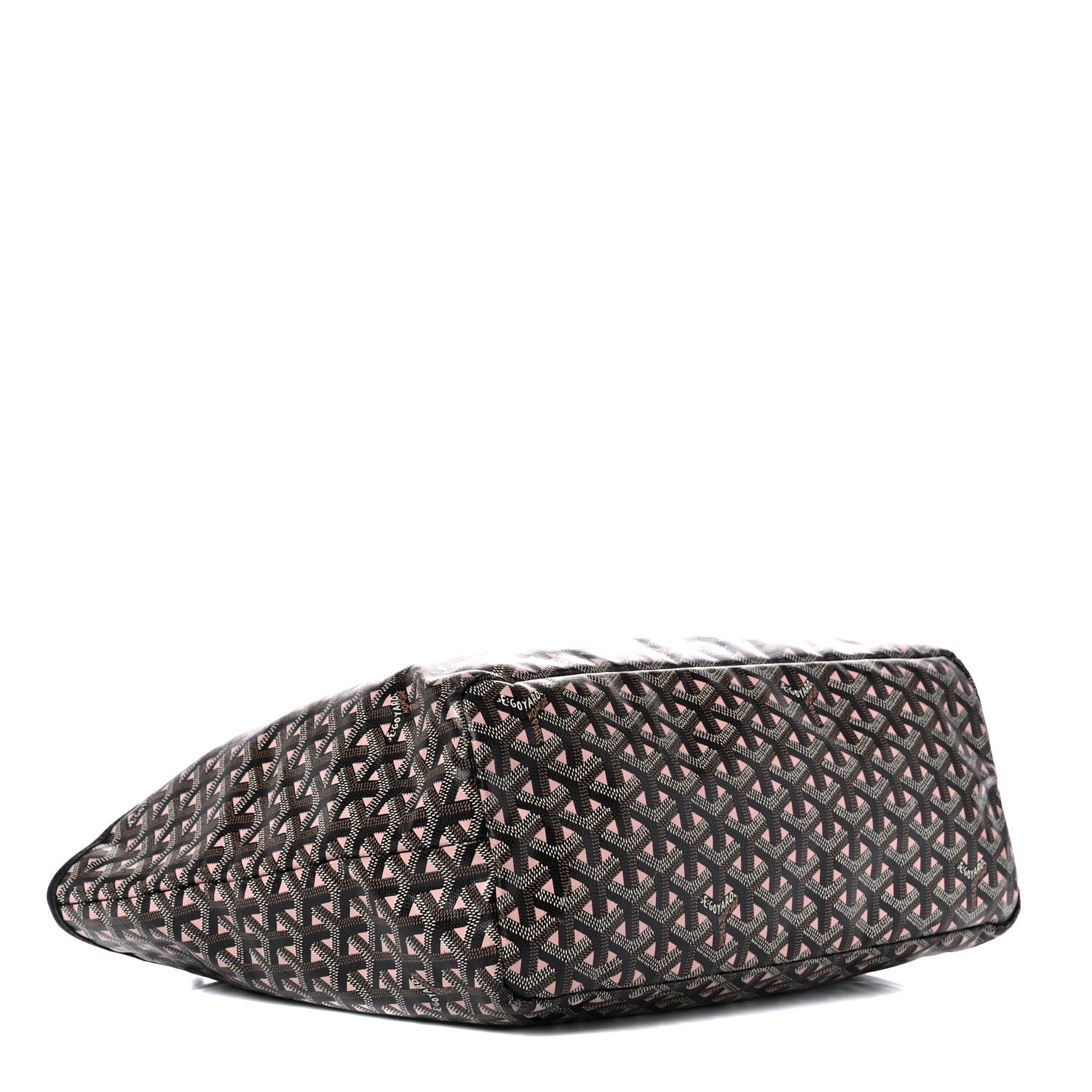 Goyard Goyardine Saint Louis Claire Voie PM Black Pink 4 of 20