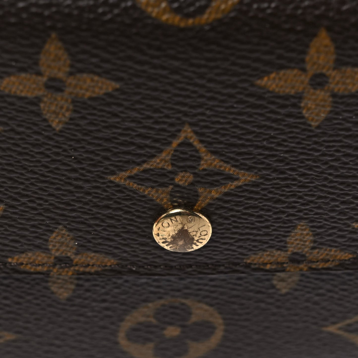 Monogram Tri-Fold Compact Wallet