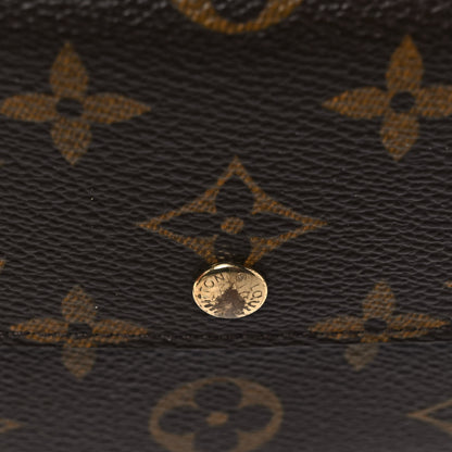 Louis Vuitton Monogram Tri-Fold Compact Wallet 11 of 12