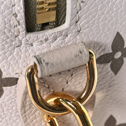 Louis Vuitton Empreinte Monogram Spring in the City Speedy Bandouliere 20 Kaki Beige Cream 10 of 11
