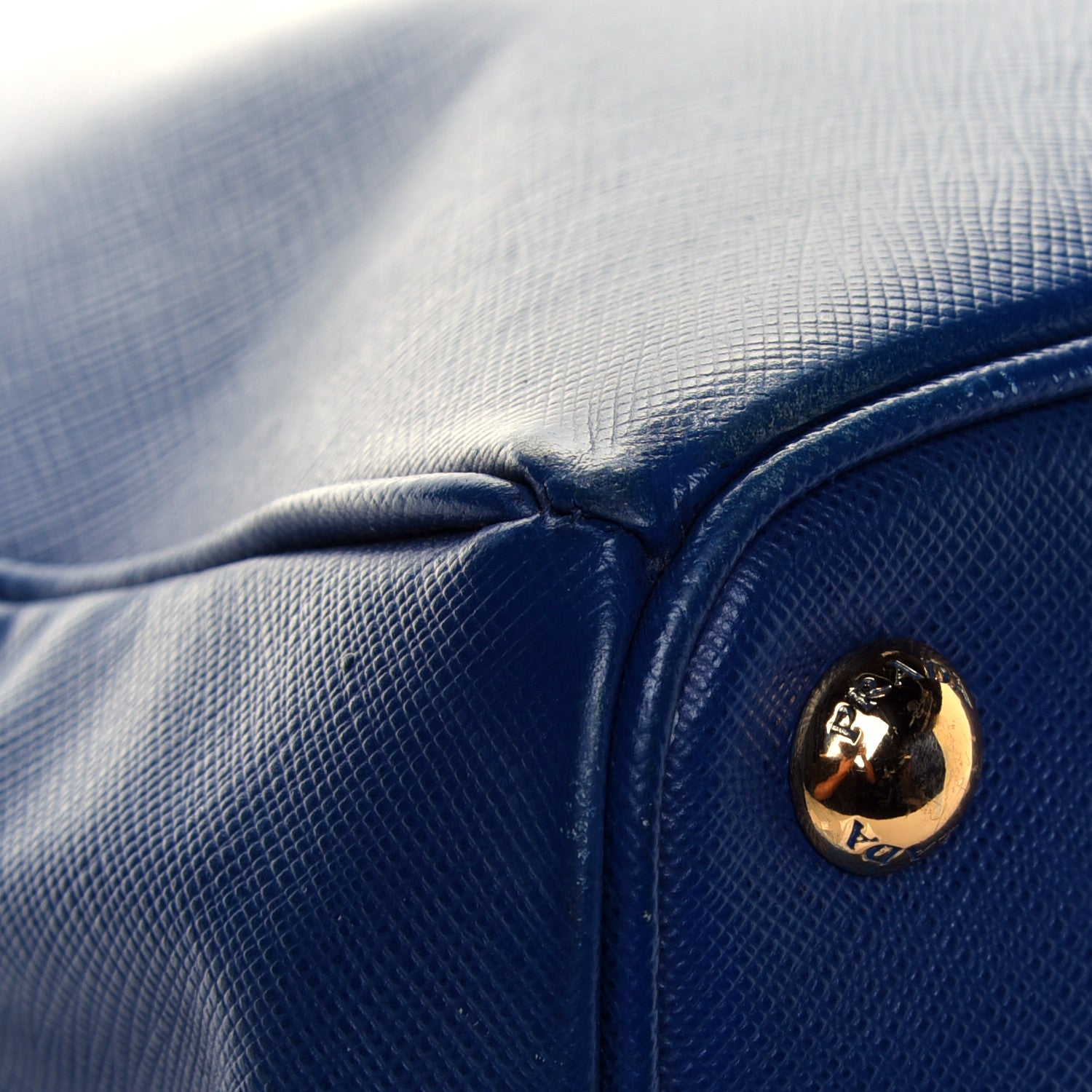 Prada Saffiano Large Galleria Double Zip Tote Bluette 20 of 32