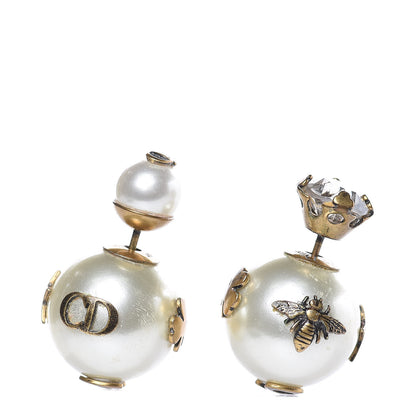 Christian Dior Mise En Dior Tribal Crystal Charm Earrings 1 of 5