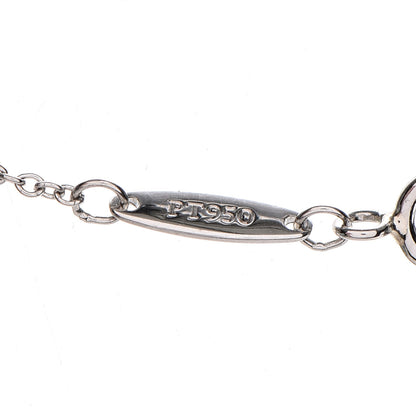 Tiffany Platinum Diamond .14ct Elsa Peretti Diamonds by the Yard Pendant Necklace 5 of 9