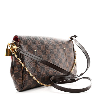 Louis Vuitton Damier Ebene Favorite MM 3 of 11