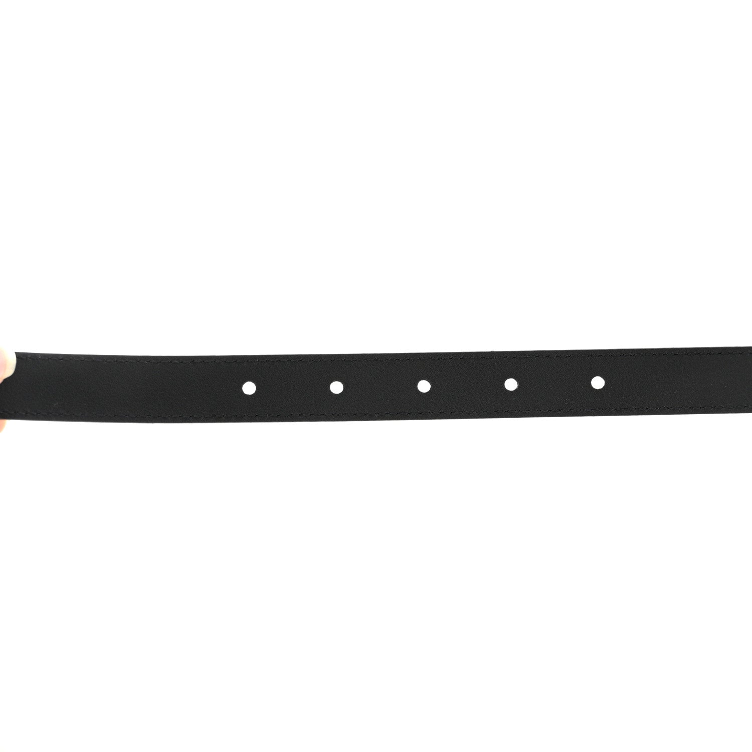 Gucci Calfskin Double G 20mm Belt 75 30 Black 5 of 5