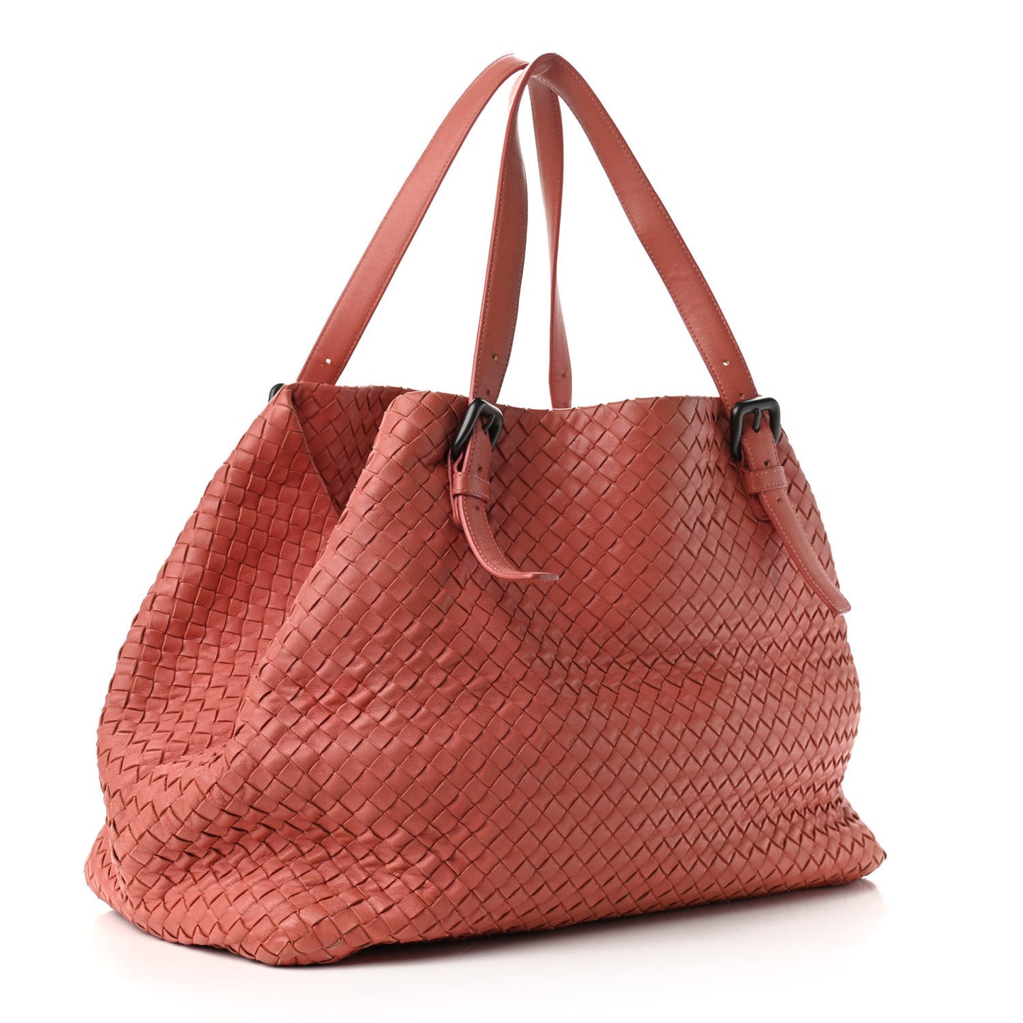 Nappa Intrecciato Large Seamless Tote Pompei