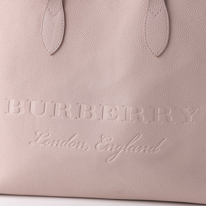 Burberry Grainy Calfskin Remington Tote Pale Ash Rose 10 of 10