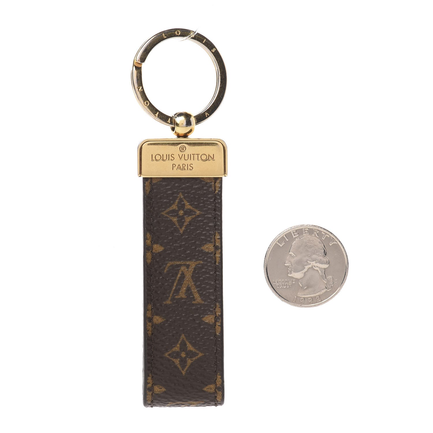 Louis Vuitton Monogram Dragonne Key Holder 2 of 3