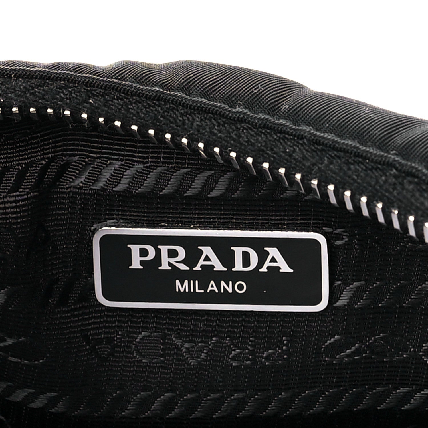 Prada Nylon Re-Edition 2005 Shoulder Bag Black 6 of 11