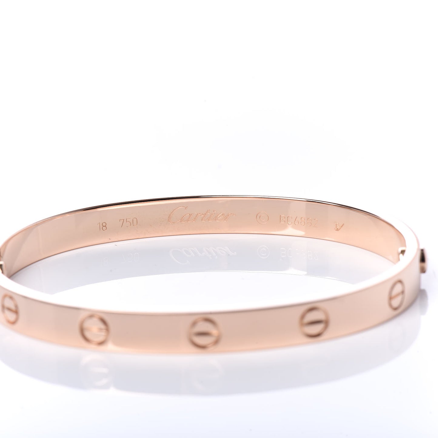 18K Pink Gold LOVE Bracelet 18