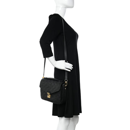 Louis Vuitton Empreinte Pochette Metis Black 2 of 9