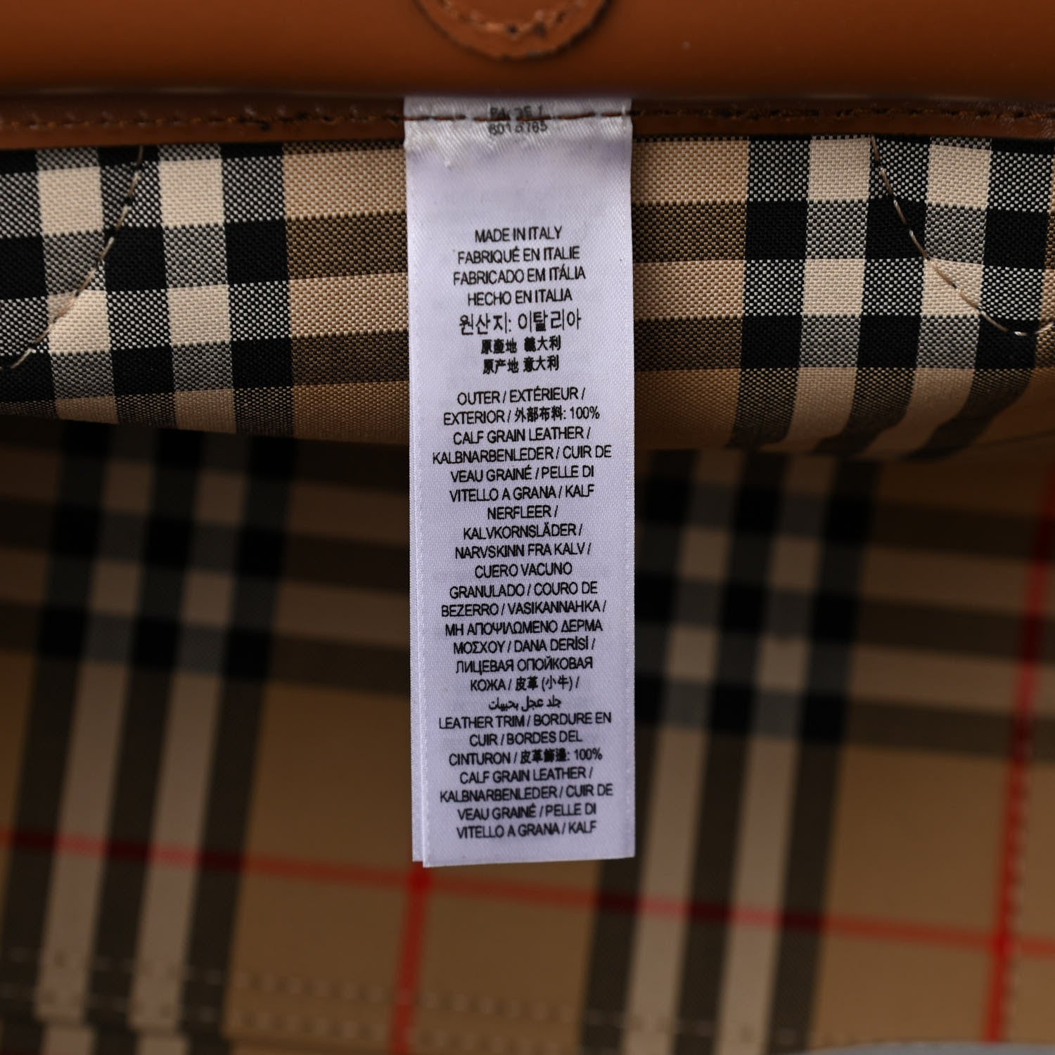 Burberry Soft Grain Calfskin Small Belt Bag Brown 7 of 10
