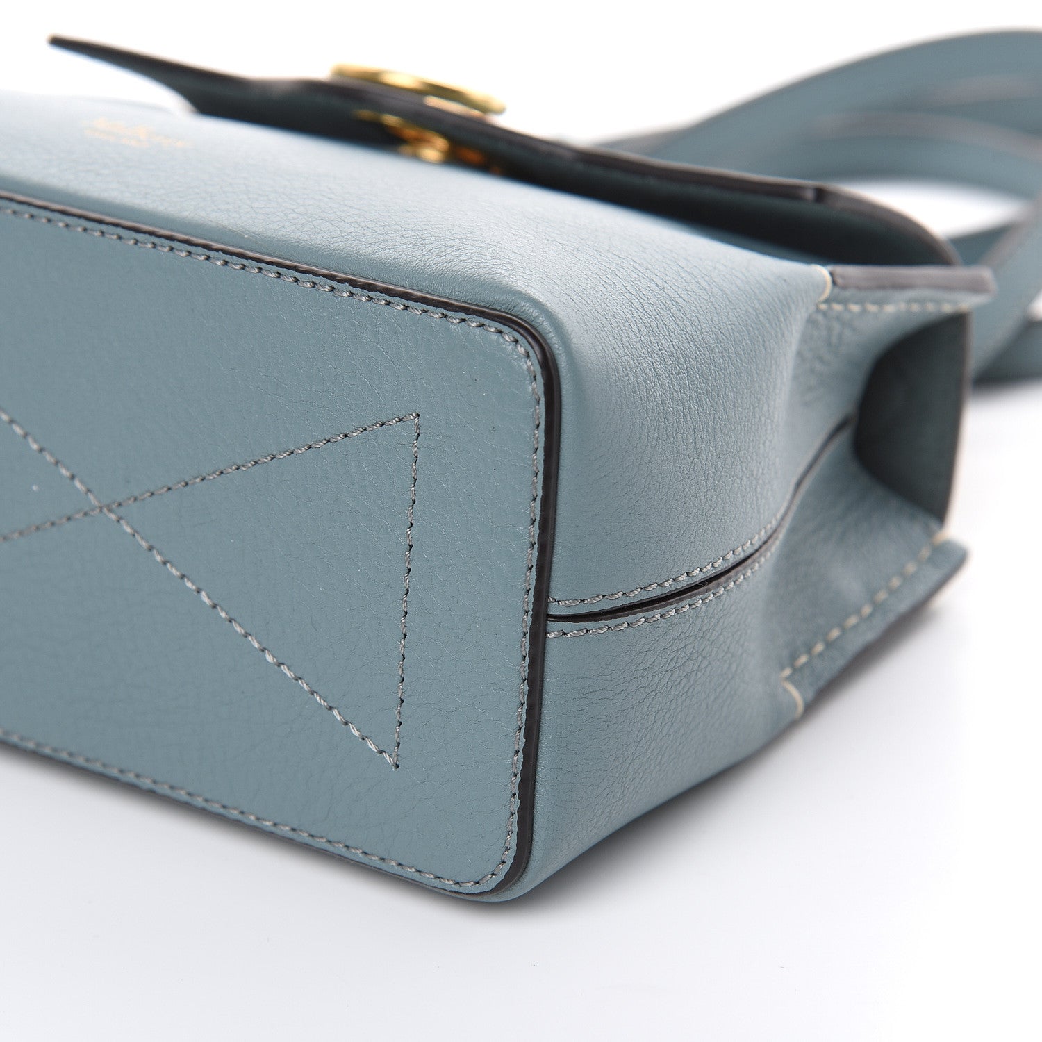 Mulberry Silky Calfskin Micro Seaton Palm Green 10 of 10