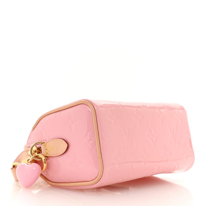 Louis Vuitton Vernis Monogram Nano Speedy Mochi Pink 4 of 11