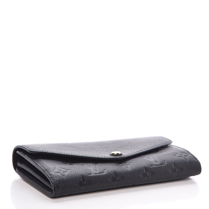 Louis Vuitton Empreinte Sarah Wallet NM Black 4 of 12