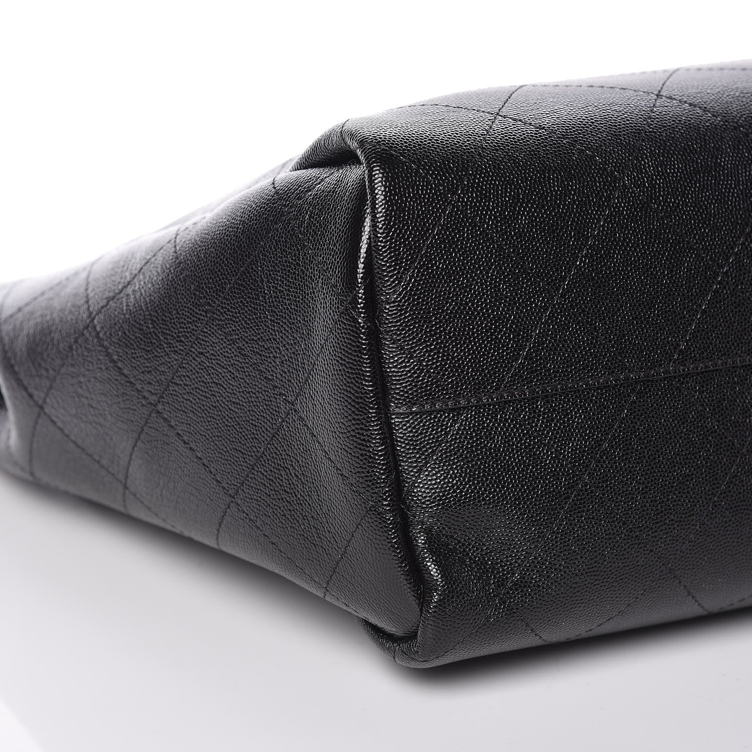 Chanel Caviar Stitched Large Shopping Tote Black 8 of 9