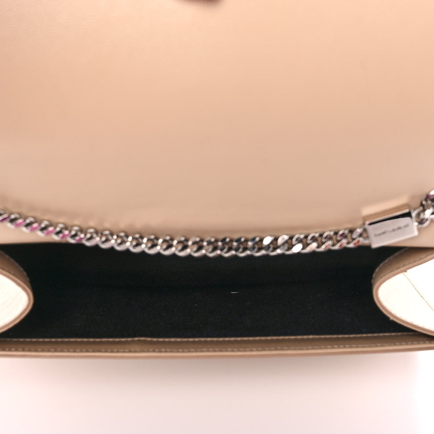 Grain De Poudre Medium Monogram Kate Satchel Nude Powder