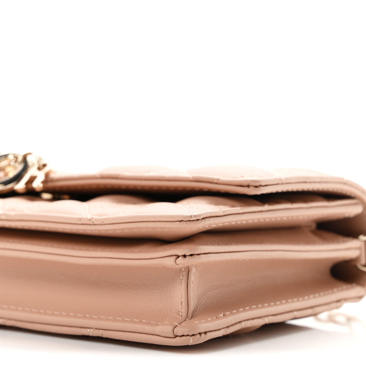 Lambskin Chain Lady My Dior Mini Chain Pouch Rose De Vents
