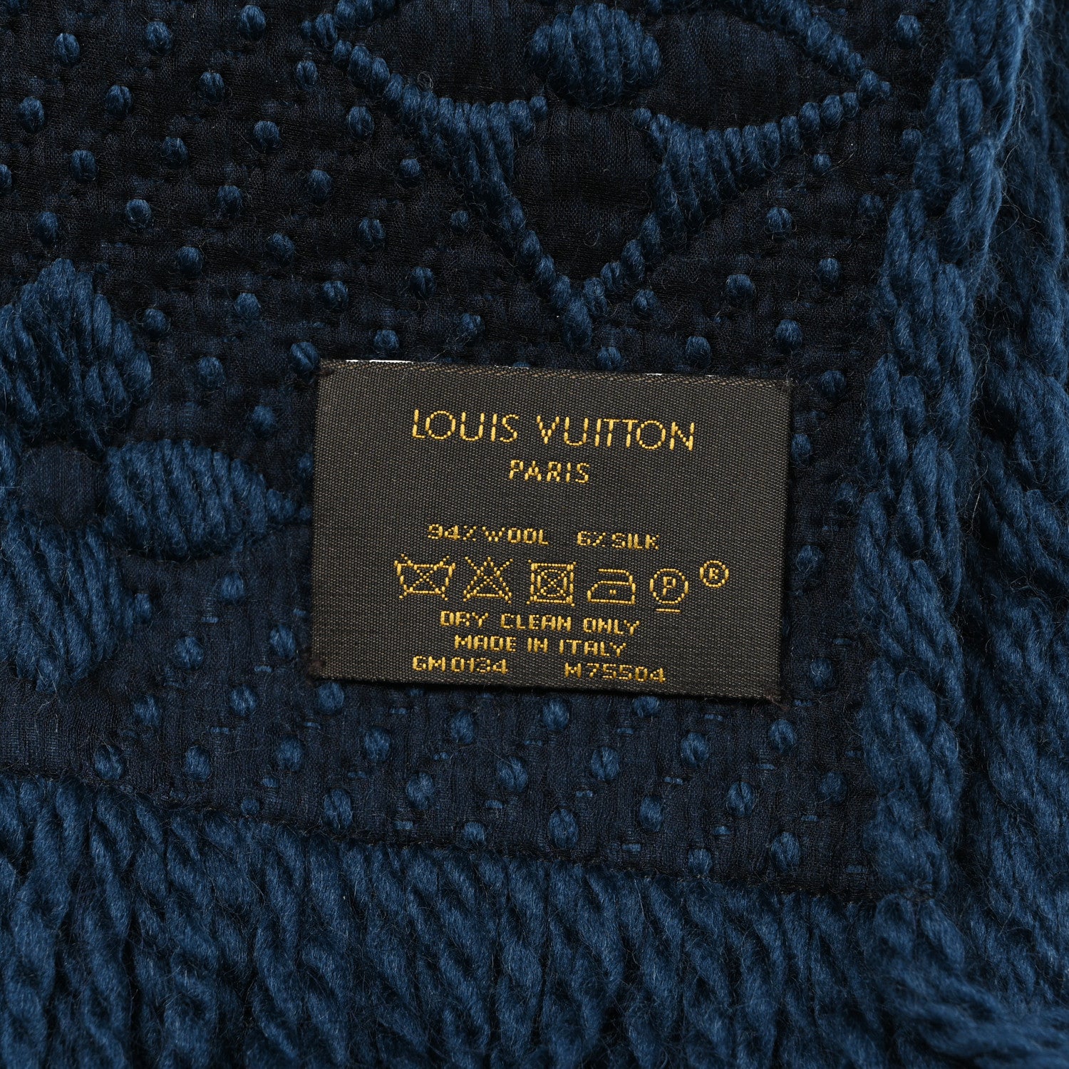 LOUIS VUITTON ネイビー マフラー Néo Petit Damier Scarf S00 - Holiday Gifts - Holiday Gifts For Him