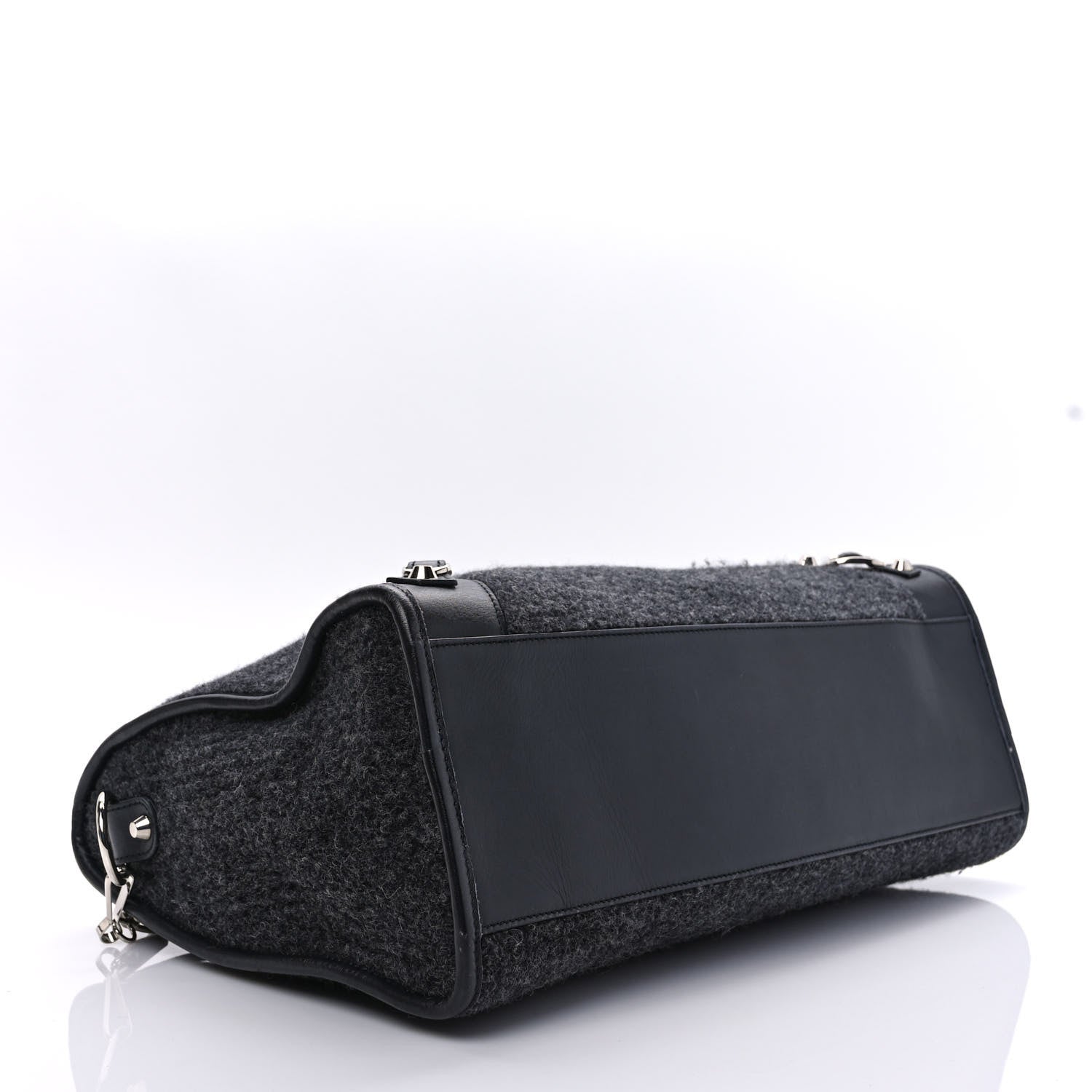 Balenciaga Alpaca Calfskin Classic Silver Hardware City Black 4 of 11