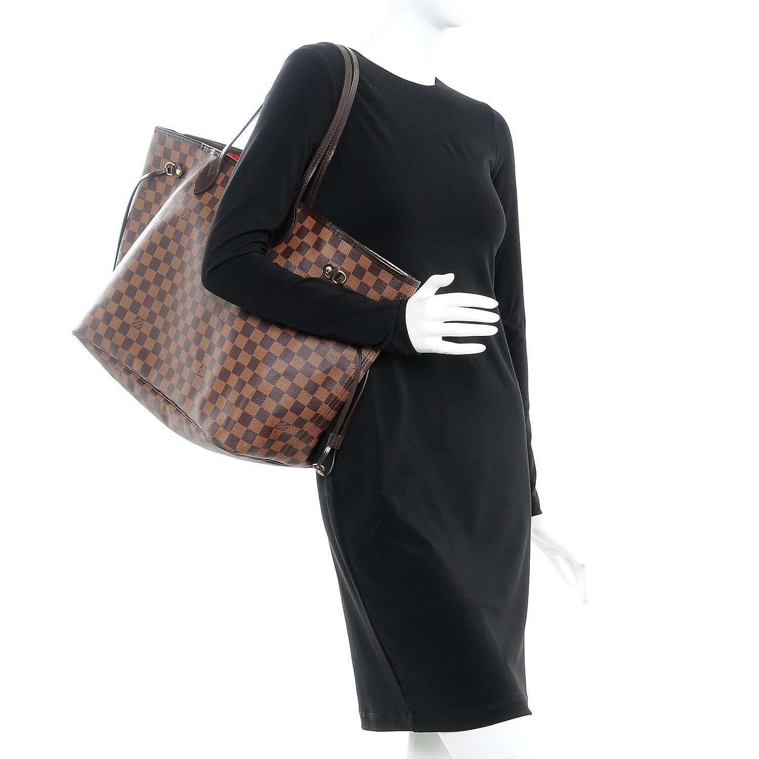 Louis Vuitton Damier Ebene Neo Neverfull GM 2 of 10