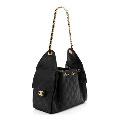Chanel Caviar Quilted Small Chanel 25 Handbag Black 3 of 10