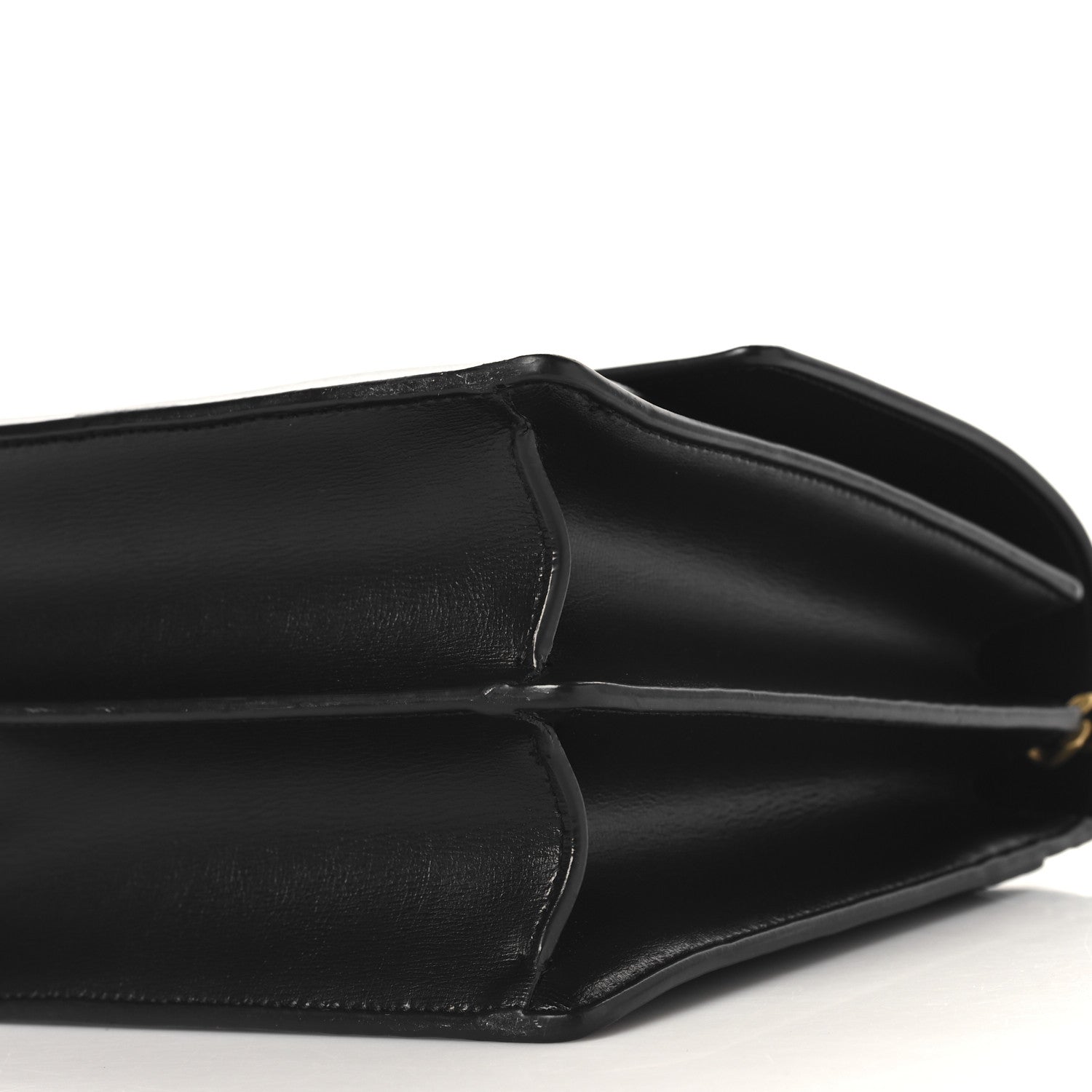 Saint Laurent Calfskin Medium Monogram Sunset Black 9 of 9