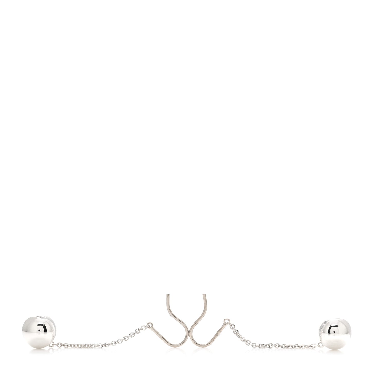 Sterling Silver 10mm HardWear Ball Drop Earrings
