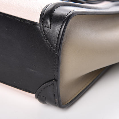 Celine Smooth Drummed Calfskin Nano Tri-Color Luggage Light Rose 15 of 15
